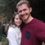 Dana with her boyfriend