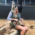 Gabrielle Keaton’s reward for her volunteer work at the Hunter Valley Zoo