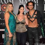 Gabrielle Keaton and Tom Gay at the Maxim Hot 100 Party